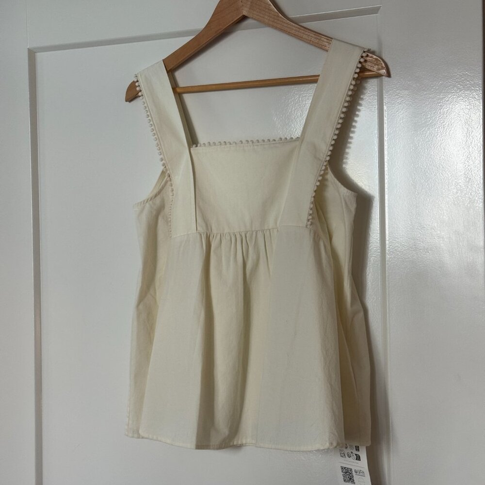 OLIVE CLOTHING - Cream and White Blouse - Picture 3 of 4
